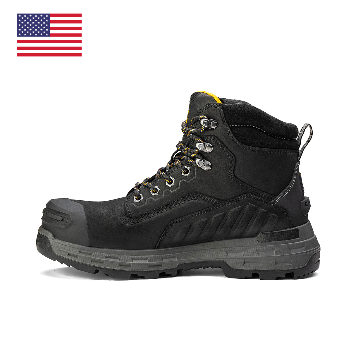 Wildwood 6” Waterproof Composite Toe Black Boot - Made in USA (by Chinook® Footwear)