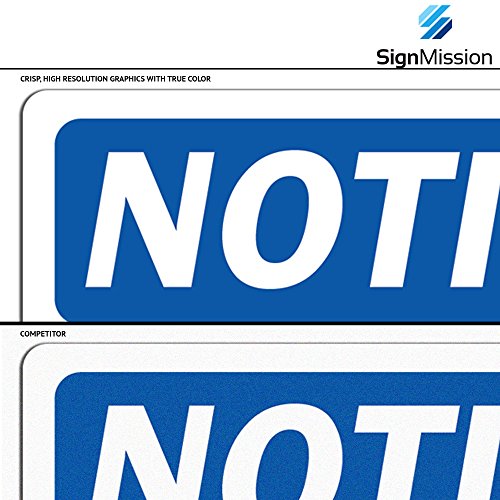 OSHA Notice Sign - Insert Hearing Protection Before | Rigid Plastic Sign | Protect Your Business, Construction Site, Warehouse & Shop Area | Made in The USA