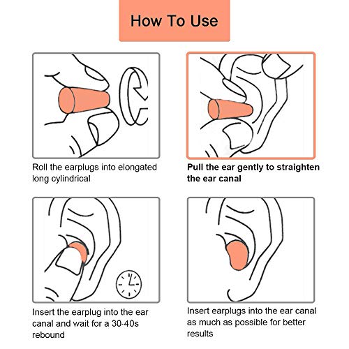 Foam Ear Plugs Dispenser Wall Mount - Bulk Ear Plugs 500 Pair Refillable Station - Foam Hearing Protection Ear Plugs Refill Sound Blocking High Decibel Industrial Safety Disposable Ear Plugs Bulk