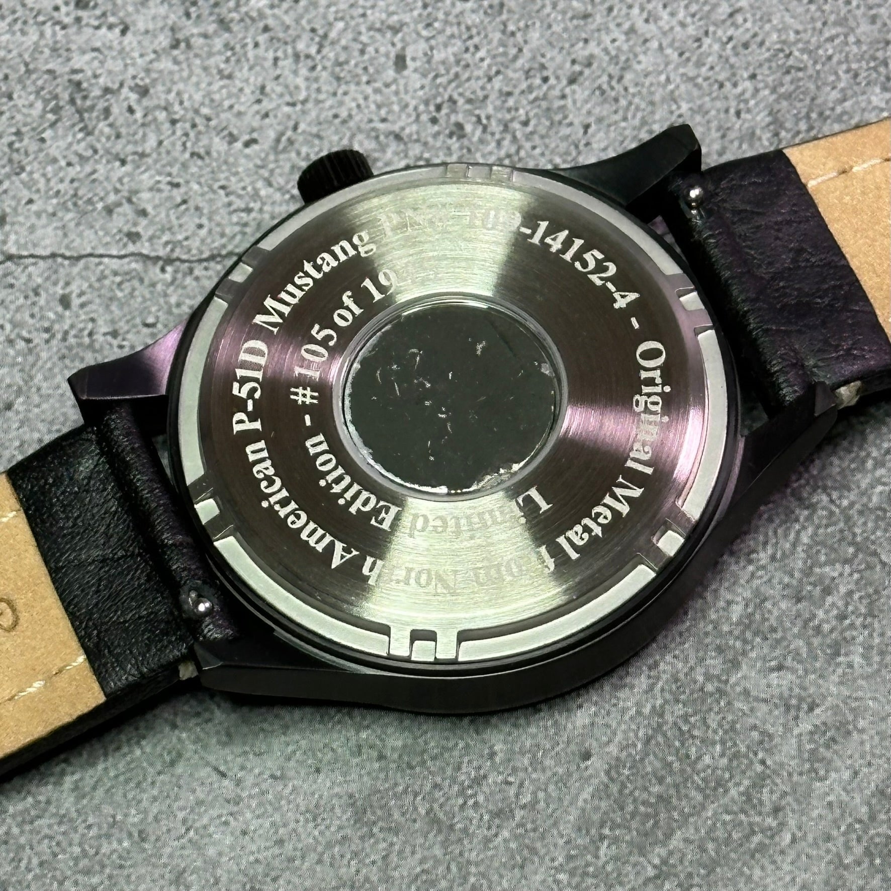 P-51 Mustang Watch – Limited Edition Aviator Wristwatch With Swiss Quartz Movement