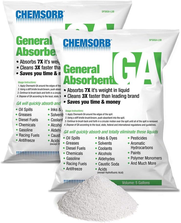 GA - General Absorbent - 5 Gallon Bag, 2 Pack, SP30GA-L5B-2