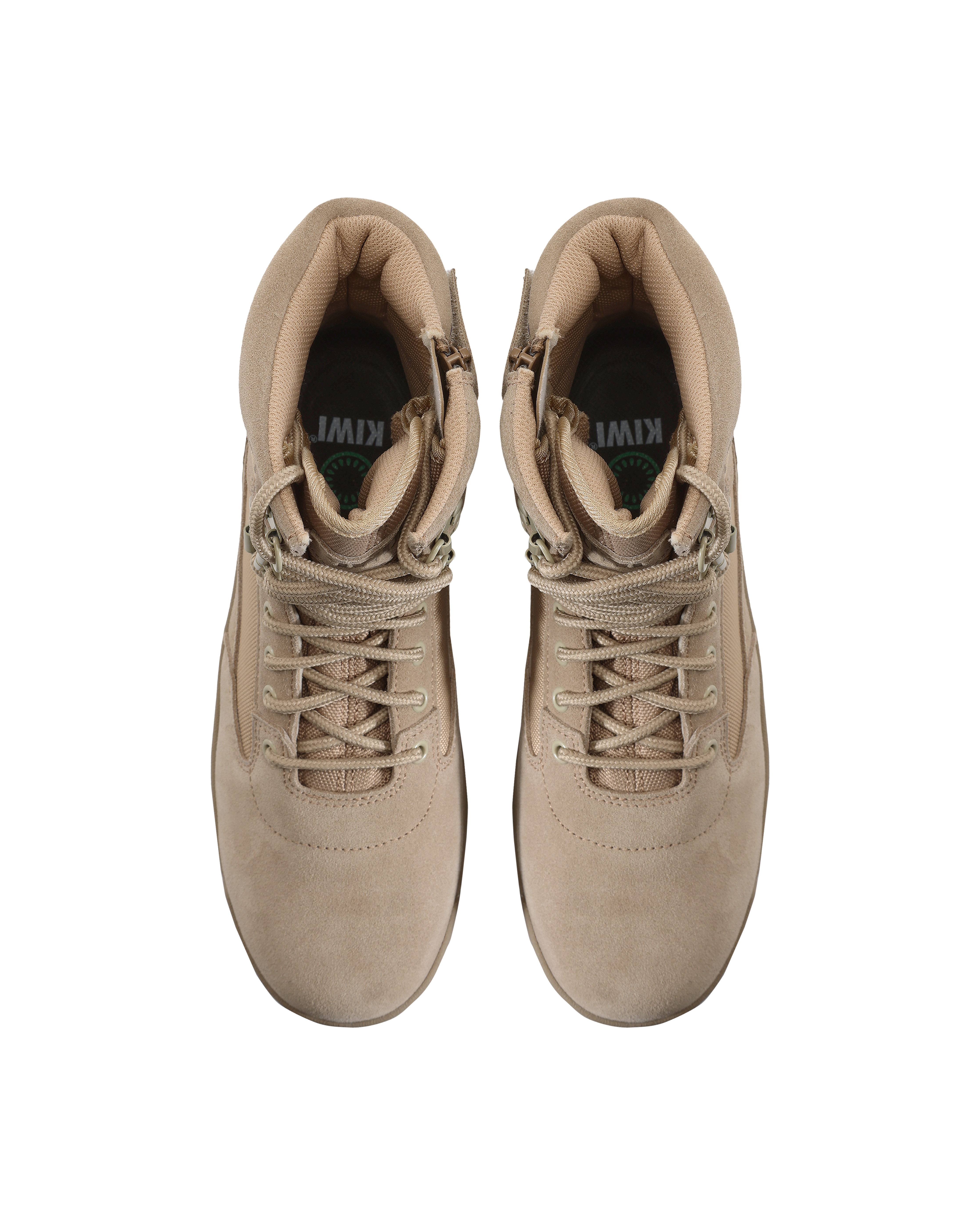 Kiwi Durable Sand Suede 6.5" Zipped Water Resistant Tactical Boots [62100]