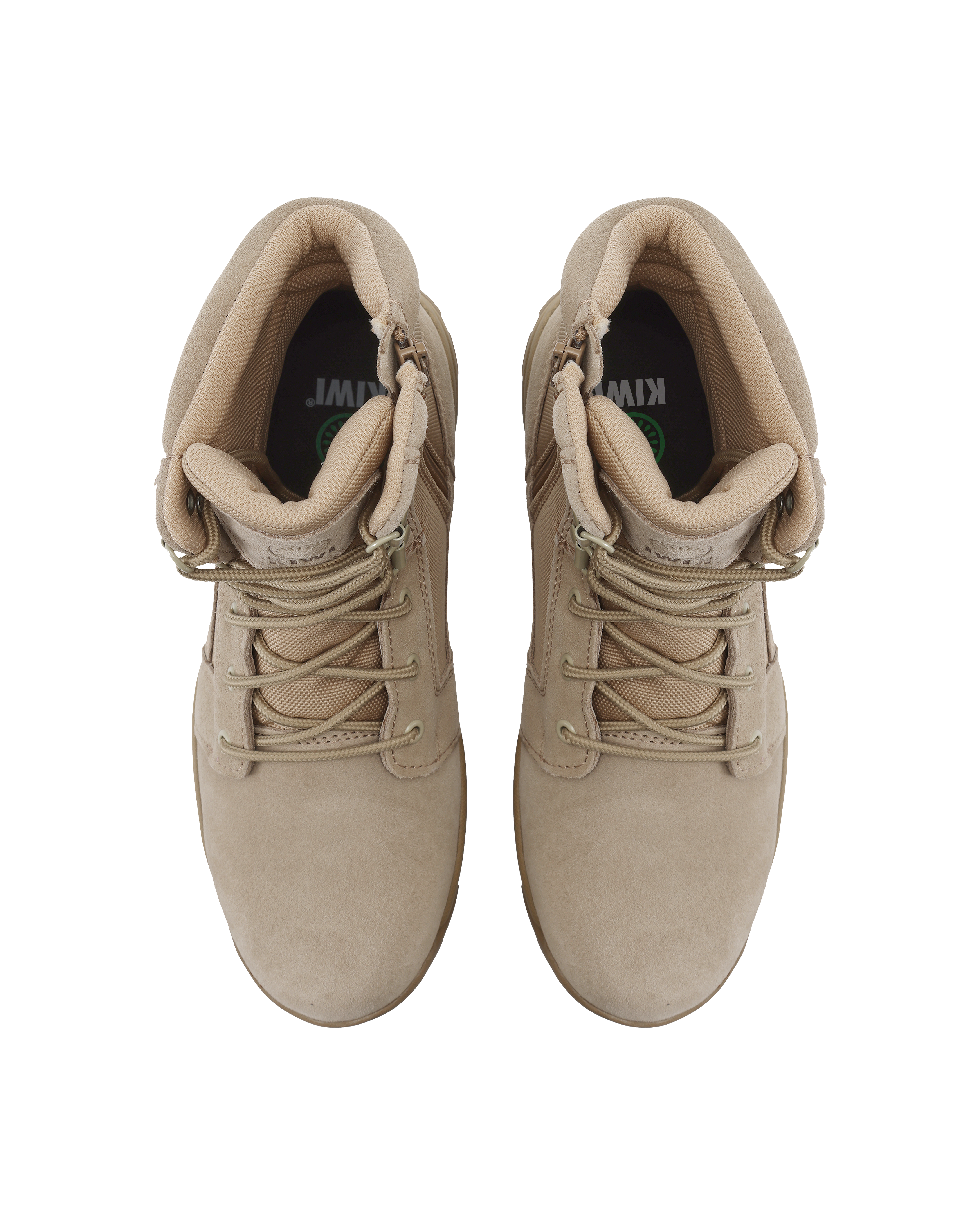 Kiwi Rugged Sand Suede 7" Zipped Water Resistant Tactical Boots [62200]