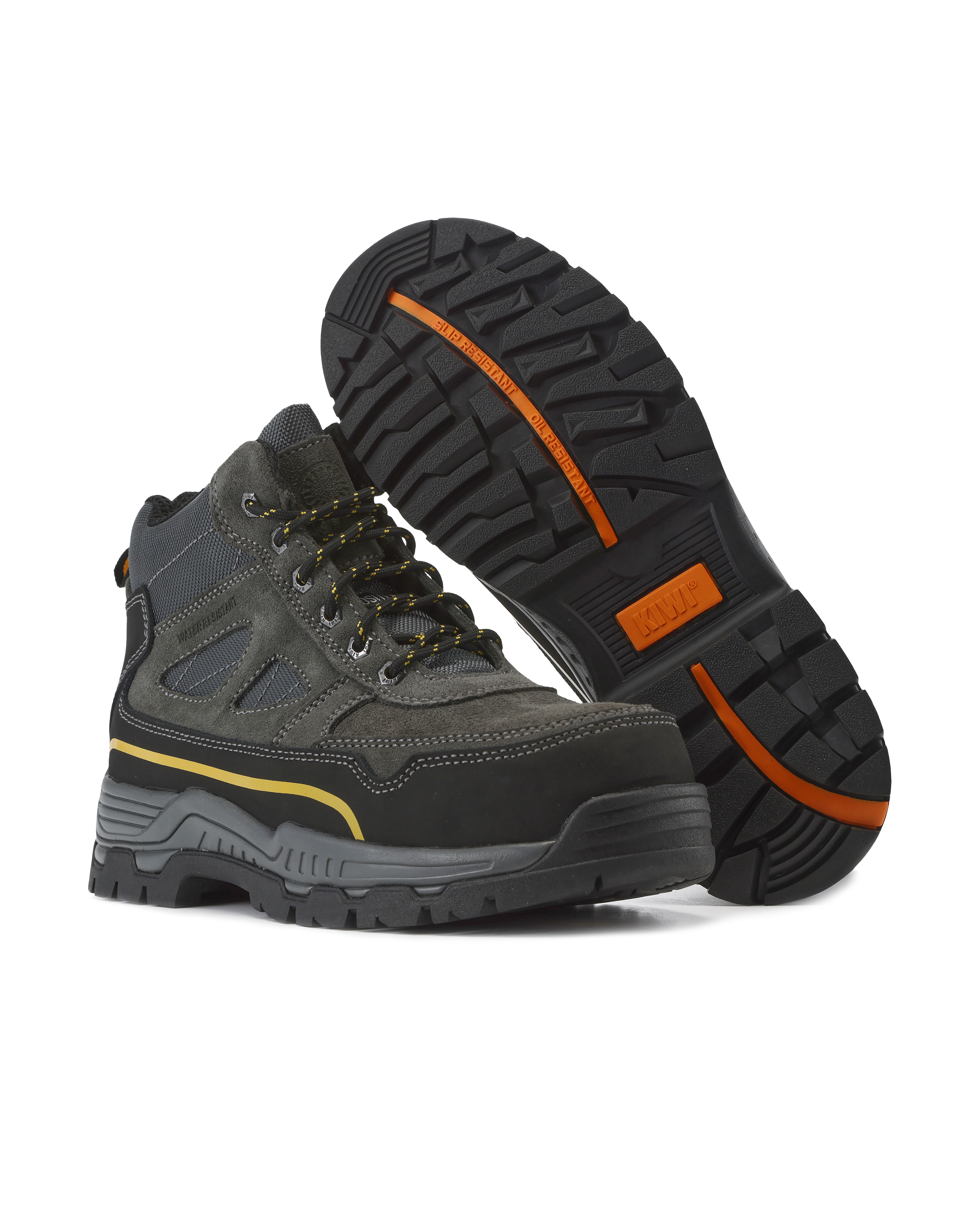 Kiwi Trail Grey Suede/Nylon 5" Composite Toe Water Resistant Work Boots [68400]