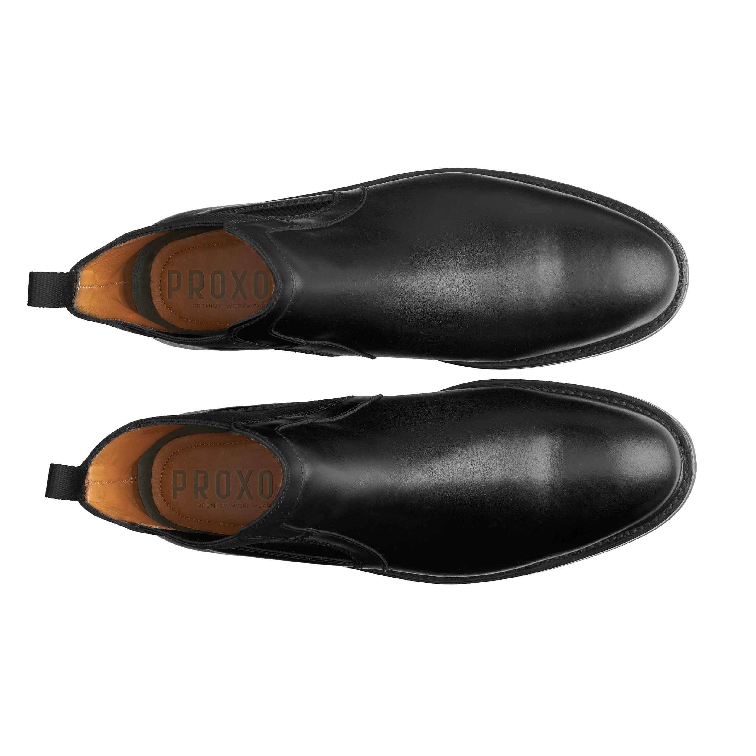 STEEL TOE CHELSEA BOOT WALLACE BLACK