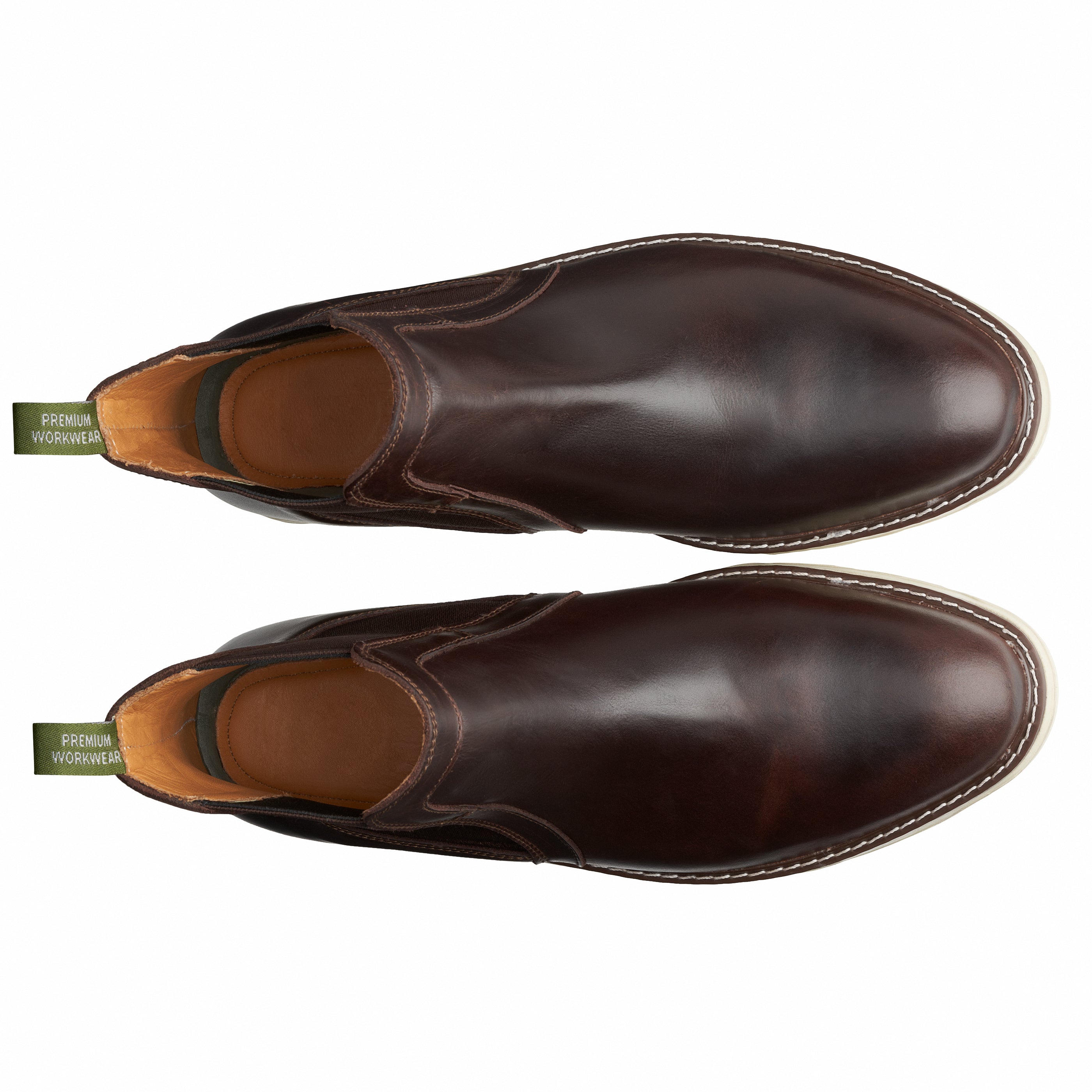 STEEL TOE CHELSEA BOOT BECKS BROWN