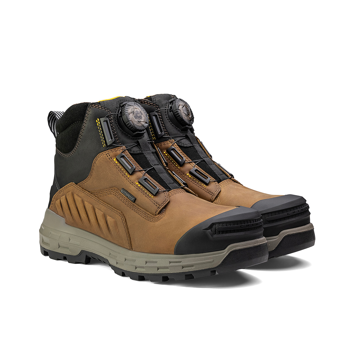 Wildwood 6” Composite Toe Turbolace™ Work Boot - Brown - Made in USA (by Chinook® Footwear)