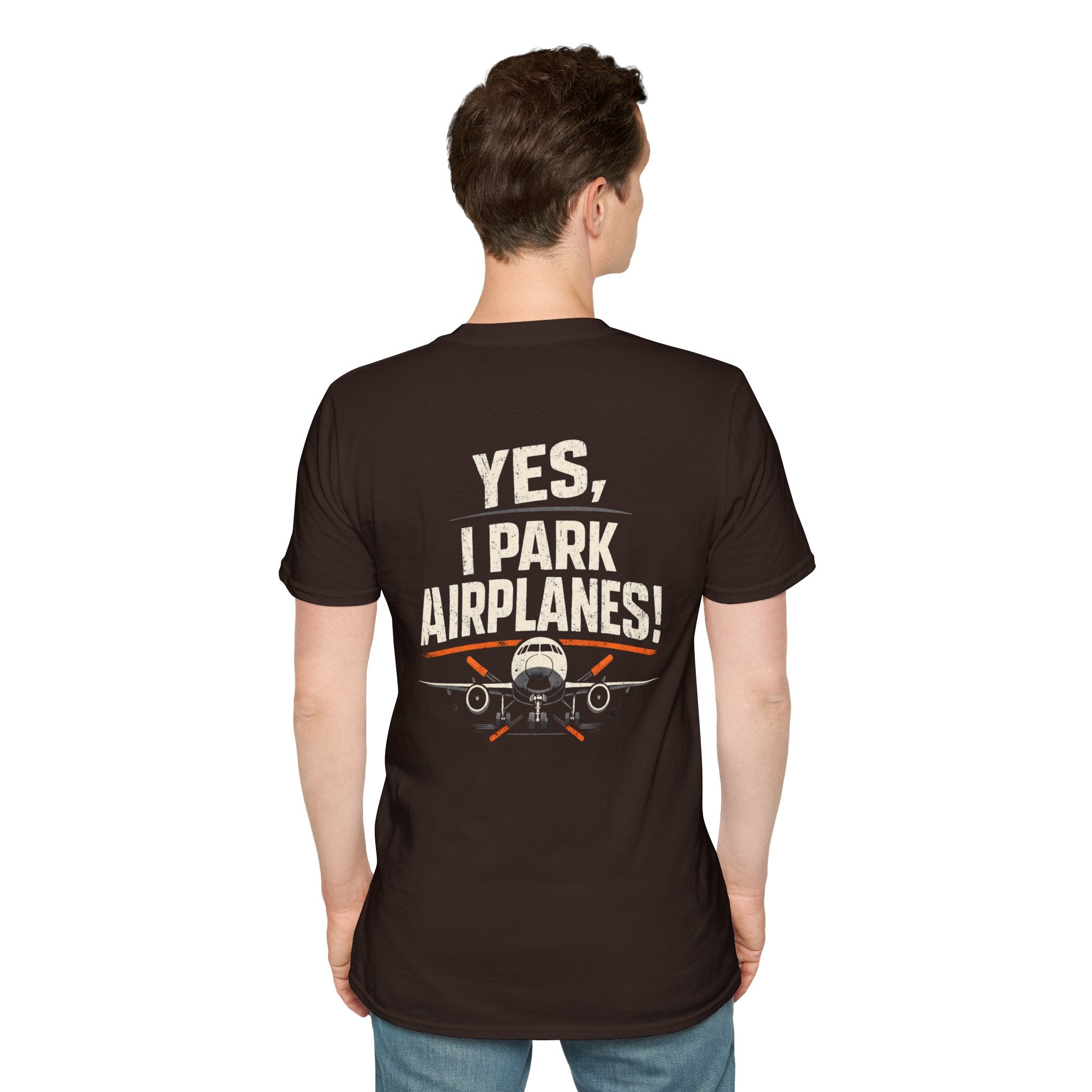 Yes, I Park Airplanes! T-Shirt — The Crew Hangar Tee