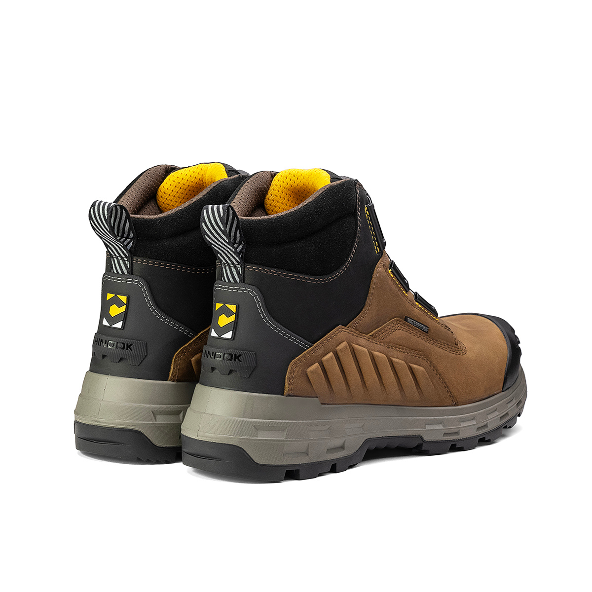 Wildwood 6” Composite Toe Turbolace™ Work Boot - Brown - Made in USA (by Chinook® Footwear)