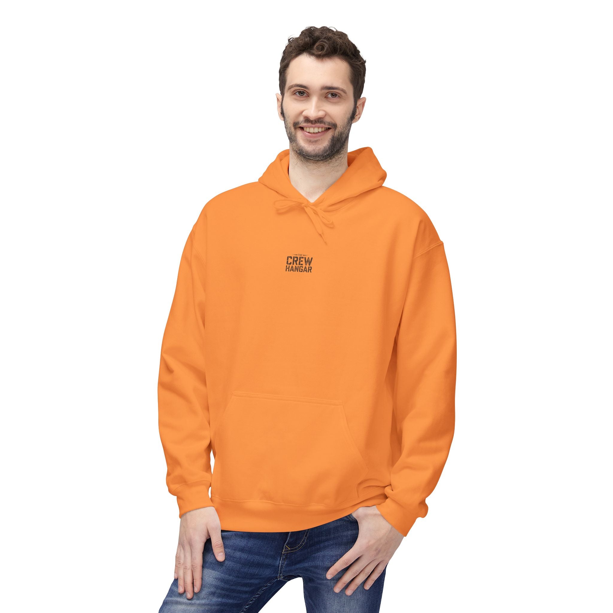 RAMP CREW Hoodie — Retro Orange Sneakers Graphic Hoodie