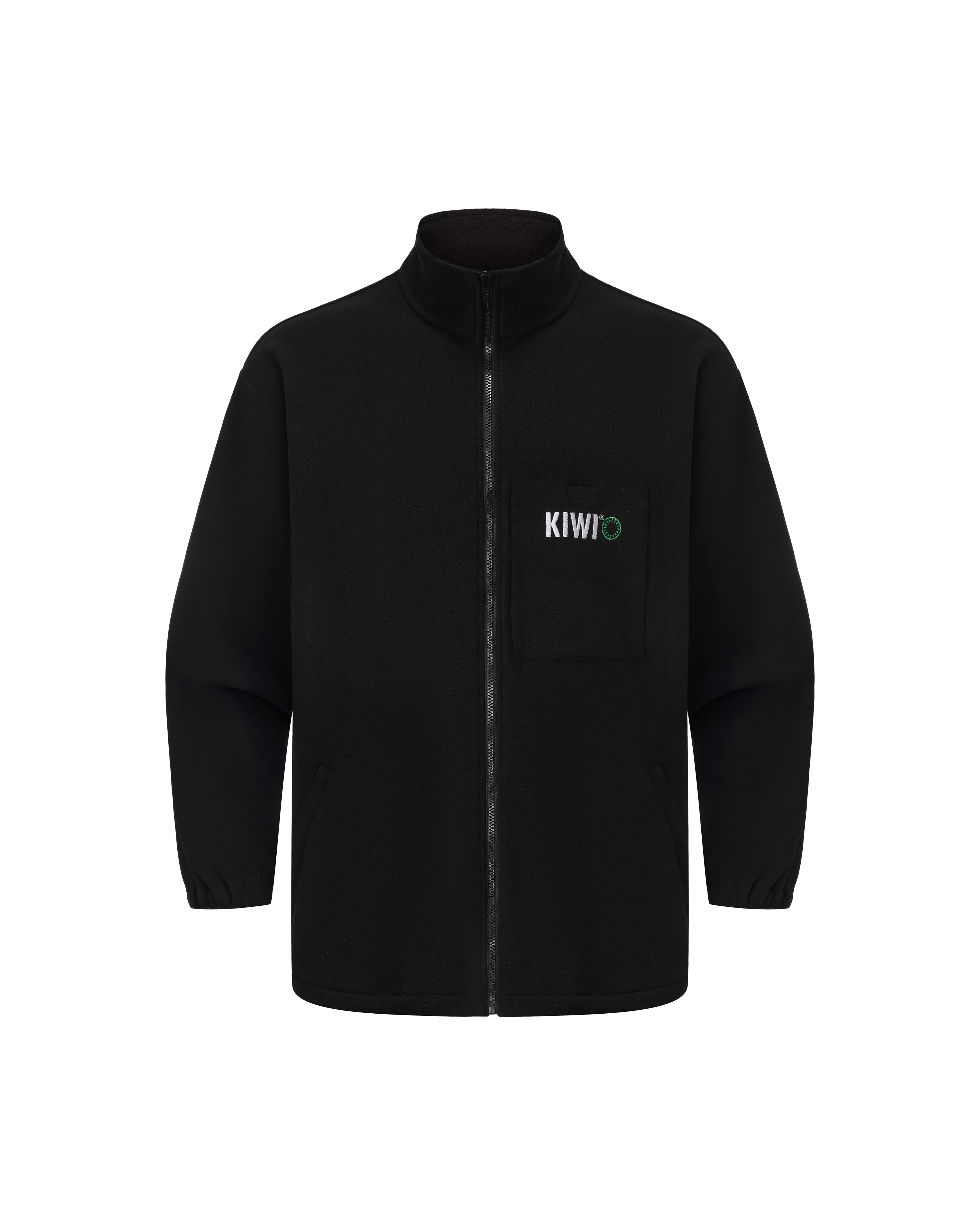 Kiwi High Visibility 3-in-1 Hooded & Fleece Lined ANSI/ISEA 107-2020 Reflector Contrast Trimmed Water Resistant Black Safety Jacket [71600]
