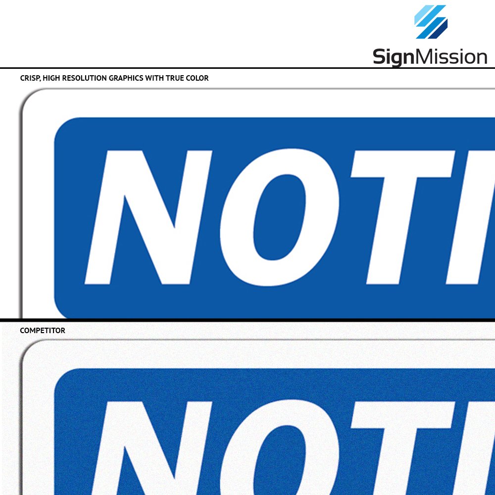 OSHA Notice Sign - Insert Hearing Protection Before | Rigid Plastic Sign | Protect Your Business, Construction Site, Warehouse & Shop Area | Made in The USA
