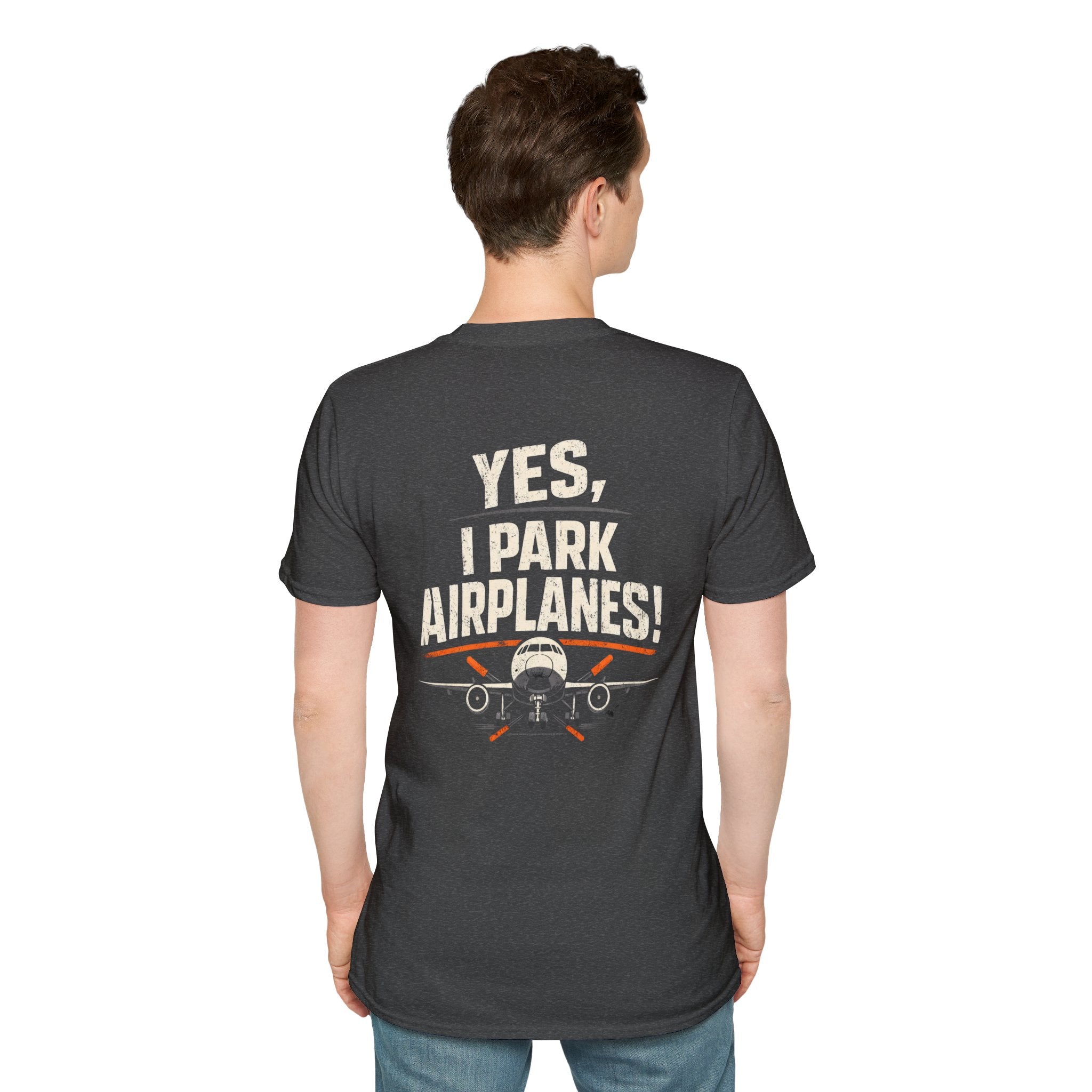 Yes, I Park Airplanes! T-Shirt — The Crew Hangar Tee