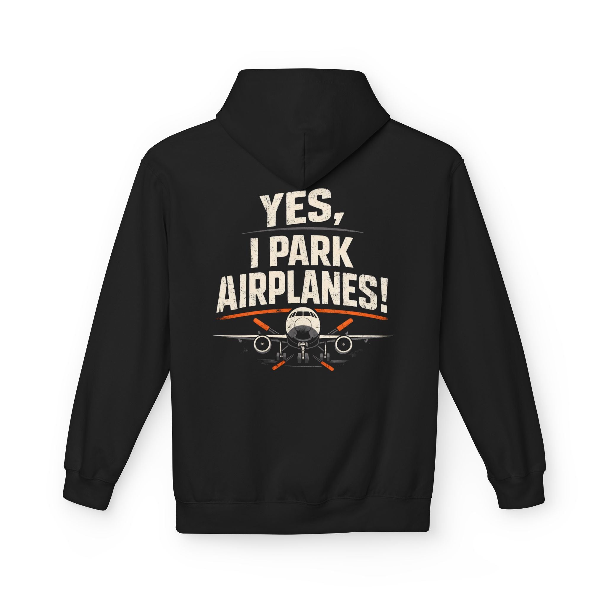 Ramper Hoodie - "Yes, I Park Airplanes!" The Crew Hangar Sweatshirt
