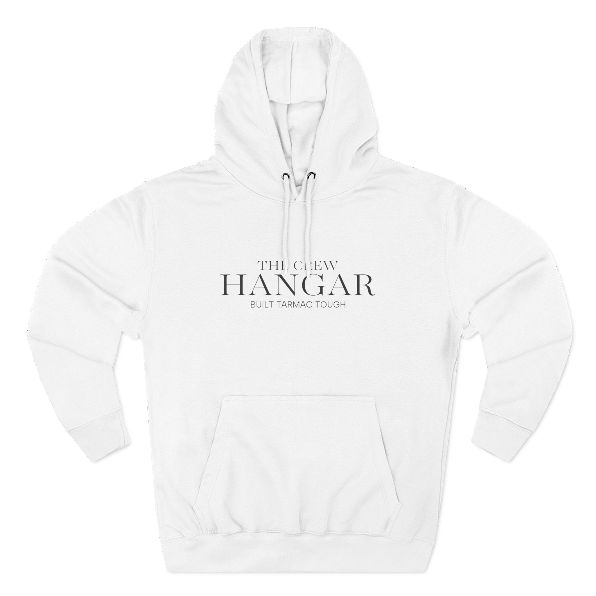 Minimalist Fleece Hoodie - Soft White Pullover With Adjustable Drawstring Hood