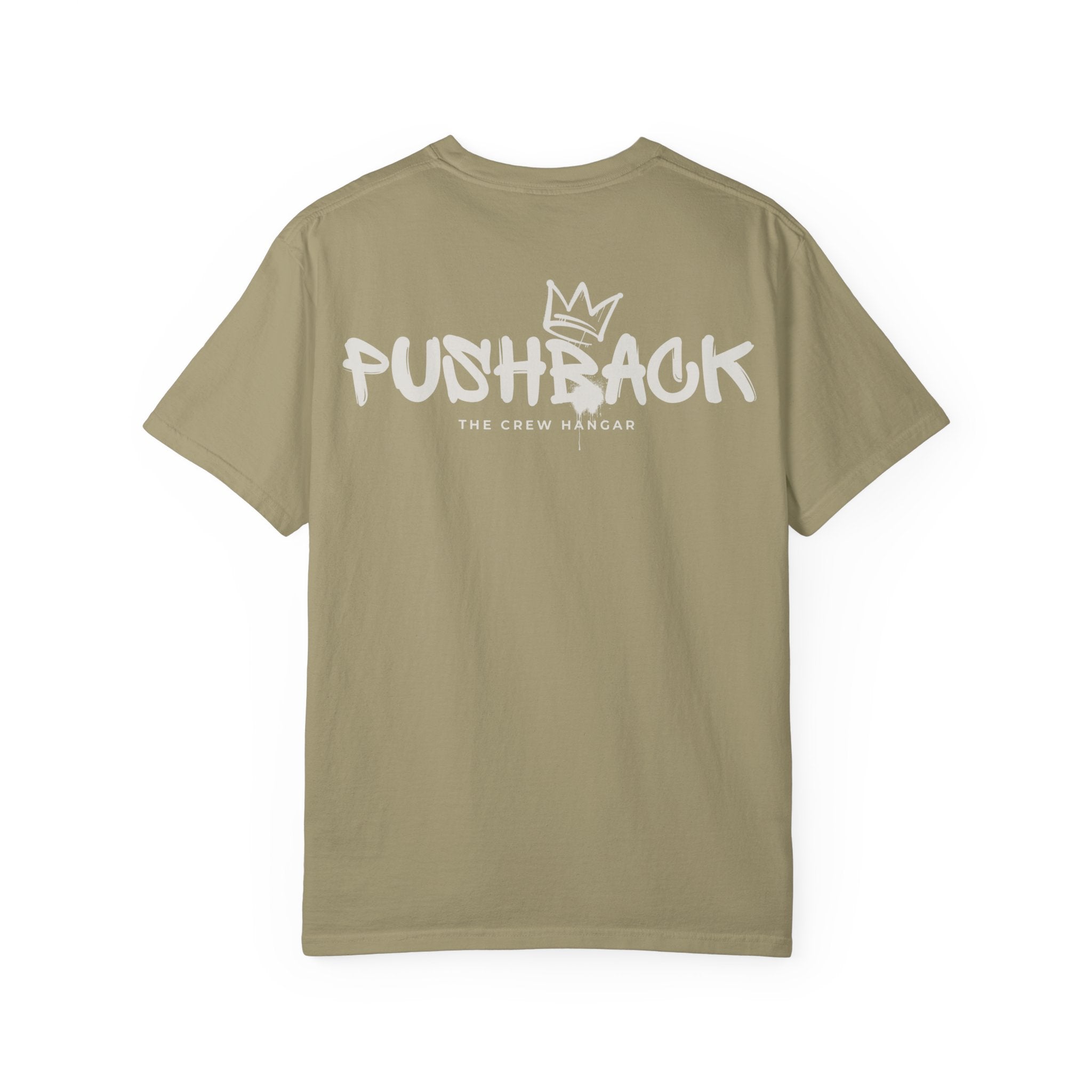 PUSHBACK Vintage Crown Tee – The Crew Hangar Edition