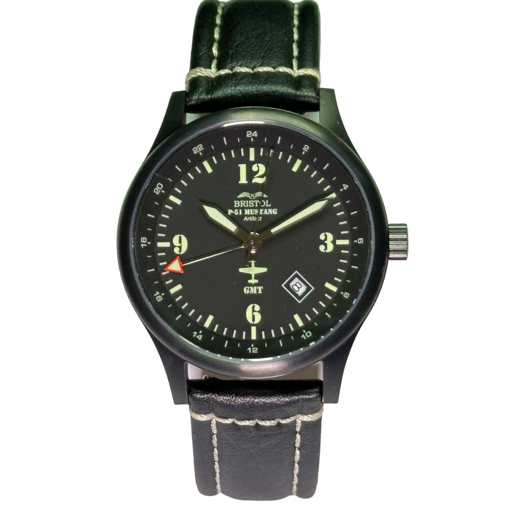 P-51 Mustang Watch – Limited Edition Aviator Wristwatch With Swiss Quartz Movement