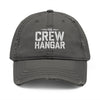 Distressed Embroidered Dad Hat - Casual Vintage Cap for Everyday Wear
