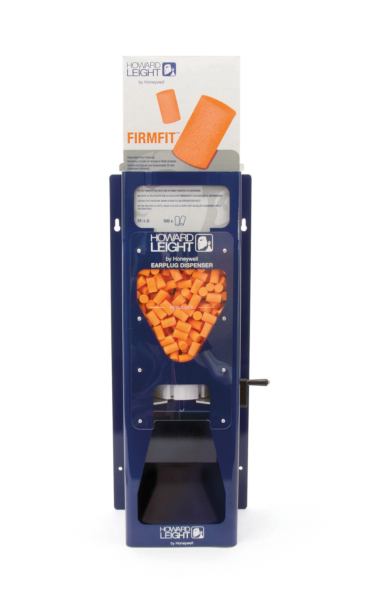 Howard Leight by Honeywell Leight Source 500 Earplug Dispenser (LS-500), blue