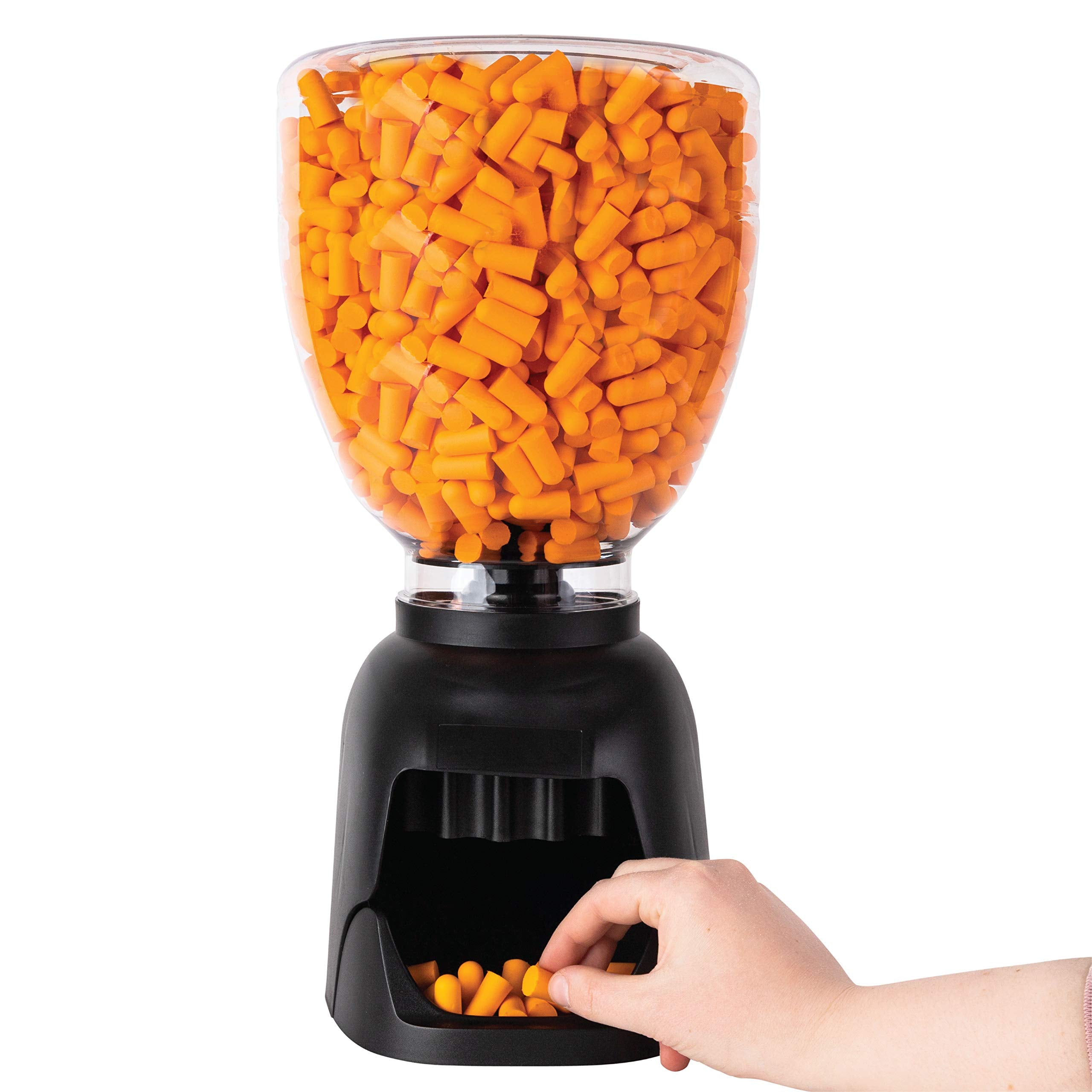 Foam Ear Plugs Dispenser Wall Mount - Bulk Ear Plugs 500 Pair Refillable Station - Foam Hearing Protection Ear Plugs Refill Sound Blocking High Decibel Industrial Safety Disposable Ear Plugs Bulk