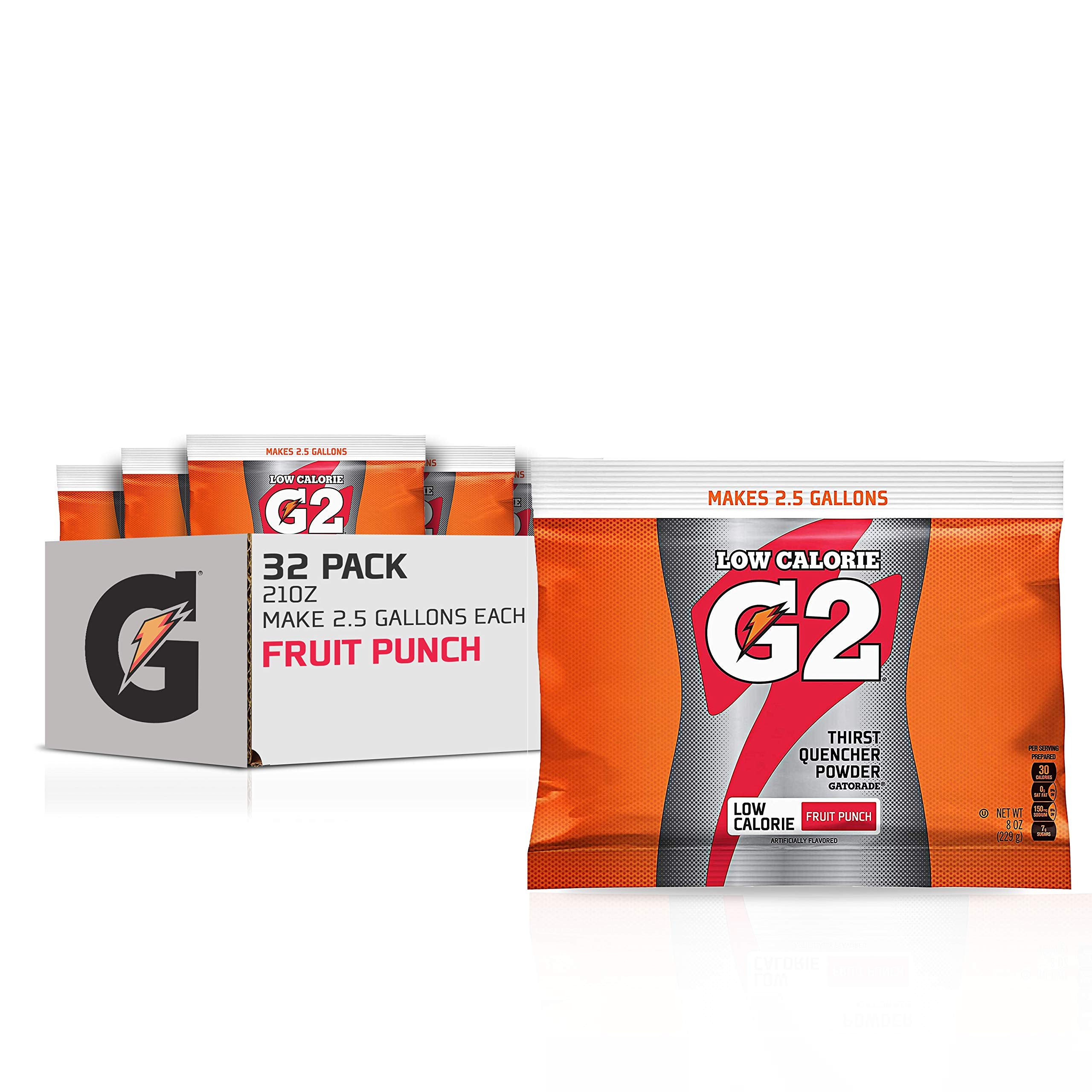 Gatorade Powder Bag Riptide Rush, 1.31 Pound (Pack of 32)