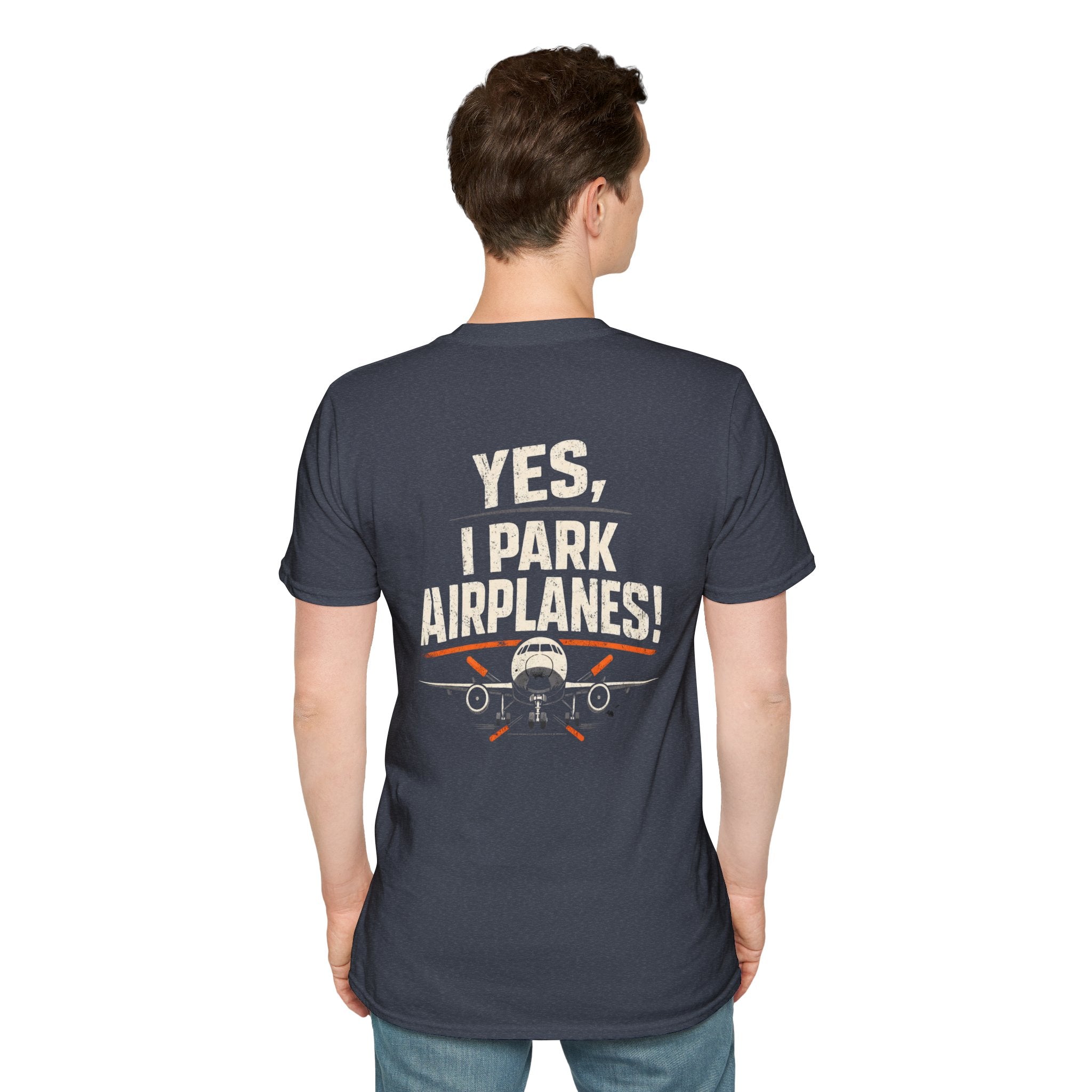 Yes, I Park Airplanes! T-Shirt — The Crew Hangar Tee
