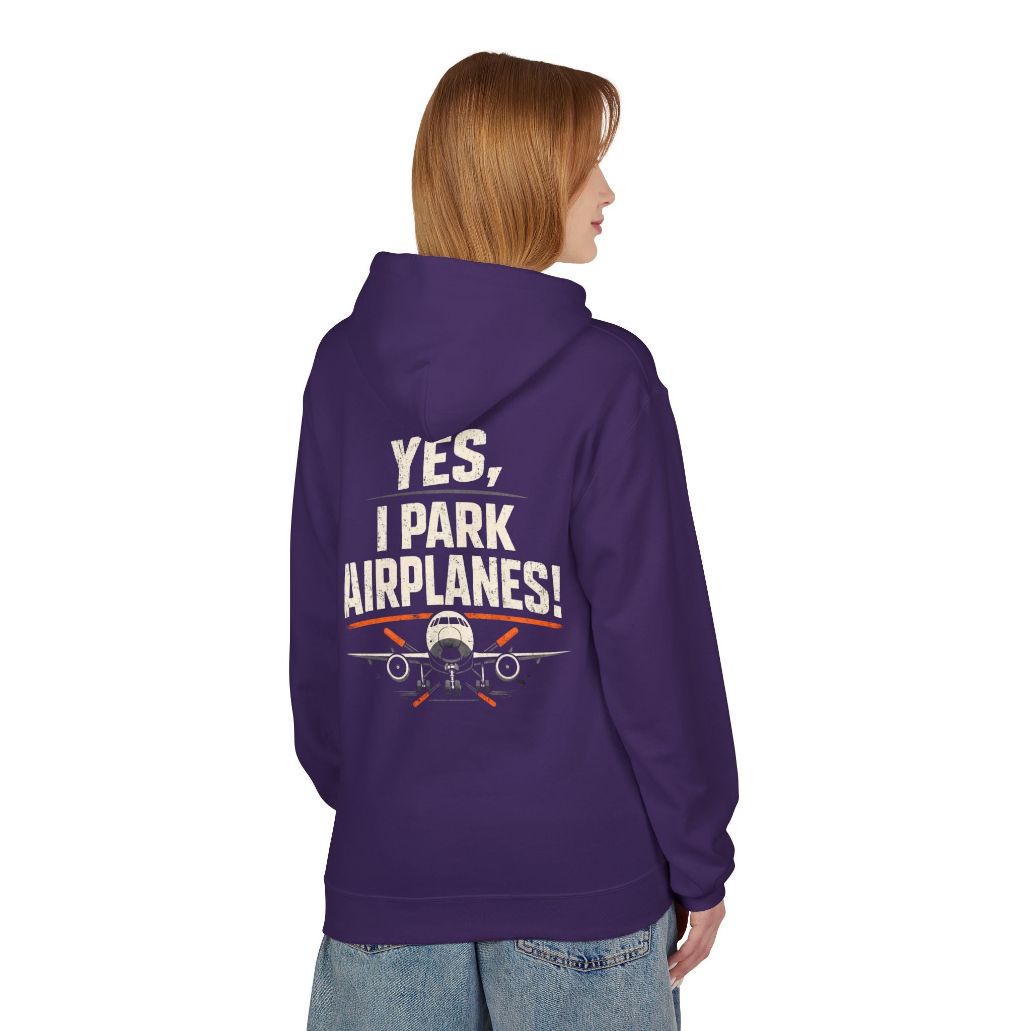 Ramper Hoodie - "Yes, I Park Airplanes!" The Crew Hangar Sweatshirt