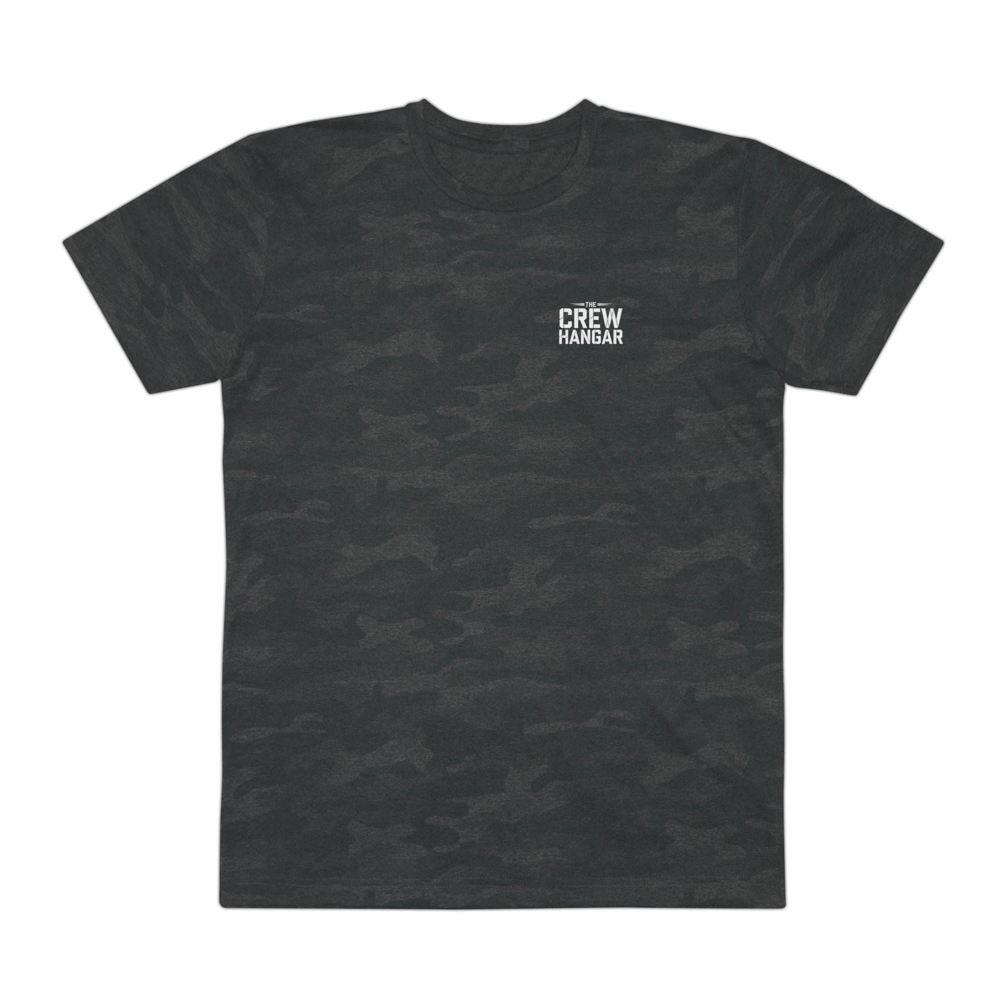 Camo Graphic Tee - The Crew Hangar Logo