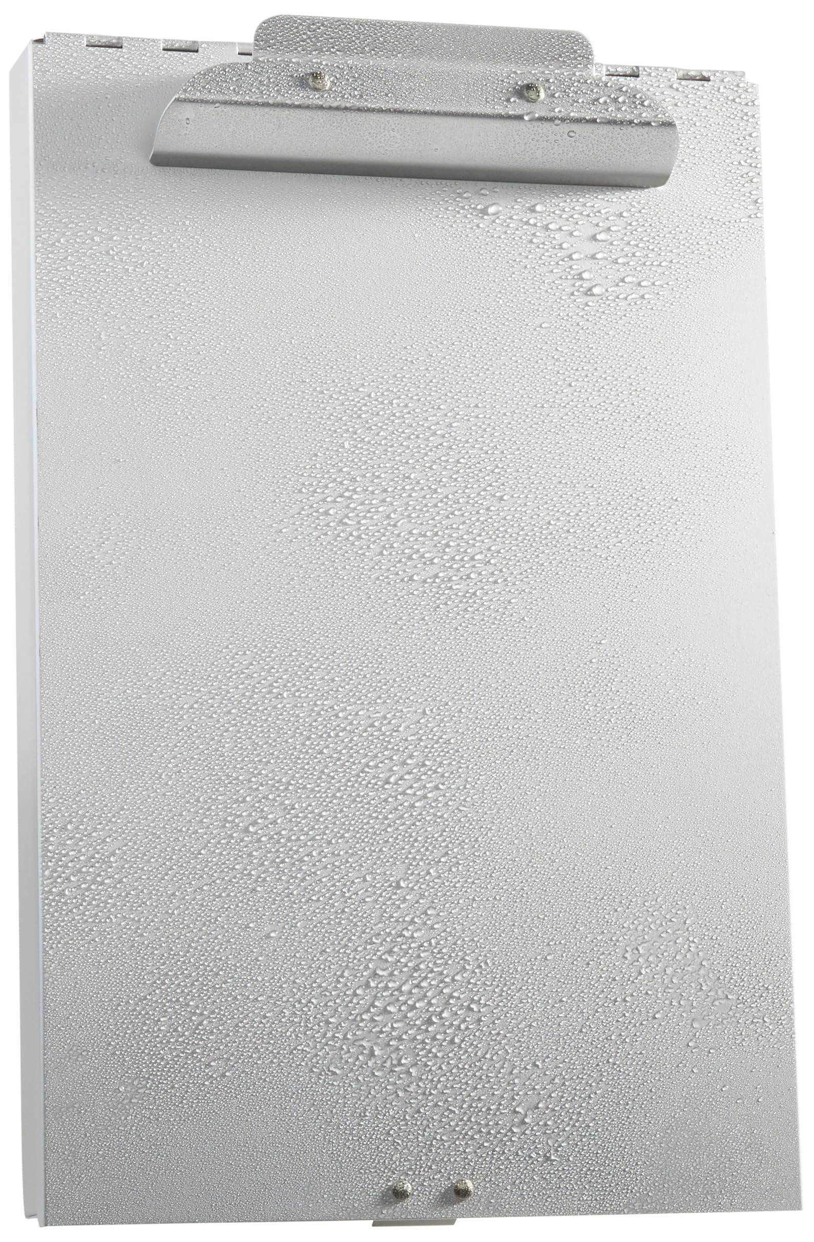 Metal Clipboard with 2 Compartments and Interior 250 Sheet Paper Storage, 14.09 x 9.21 x 2.6 inches, letter size, Silver