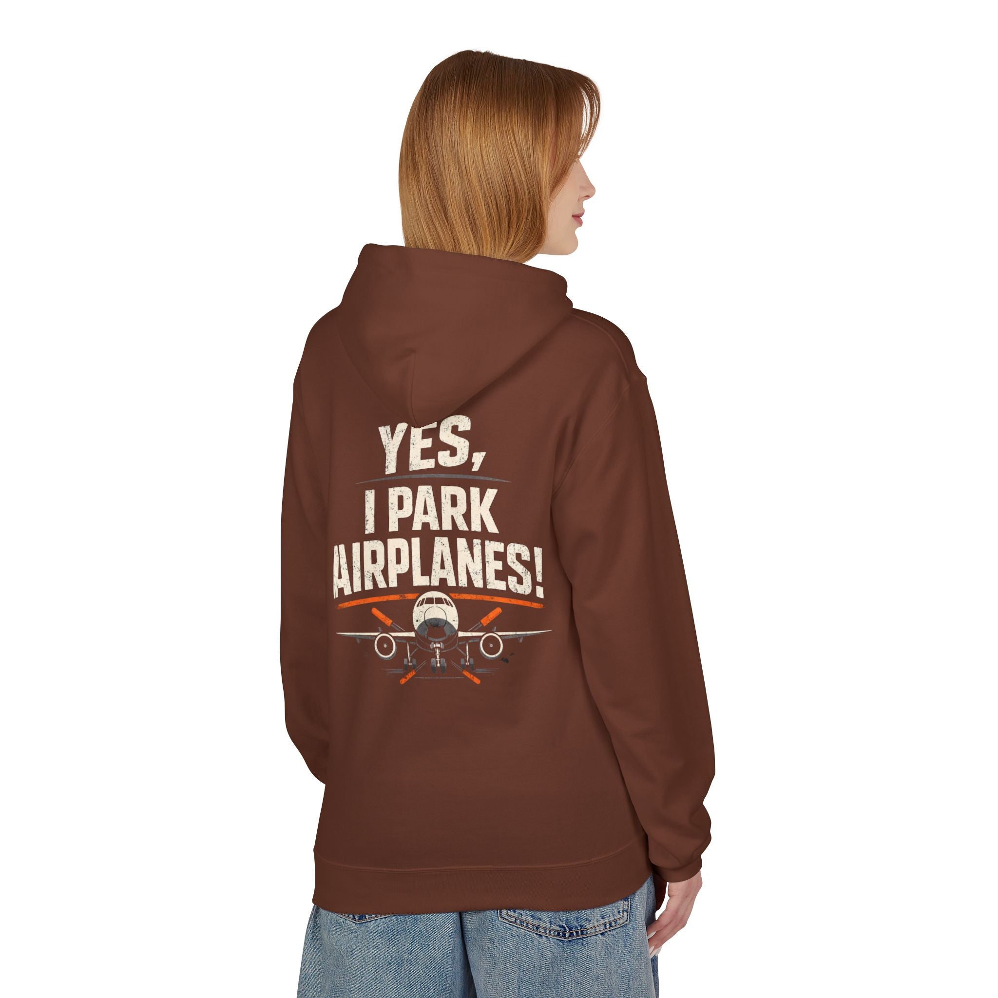 Ramper Hoodie - "Yes, I Park Airplanes!" The Crew Hangar Sweatshirt