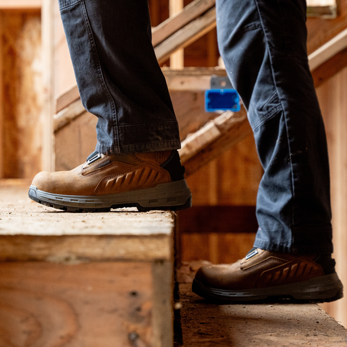 Wildwood 6” Soft Toe Turbolace™ Work Boot - Brown - Made in USA (by Chinook® Footwear)