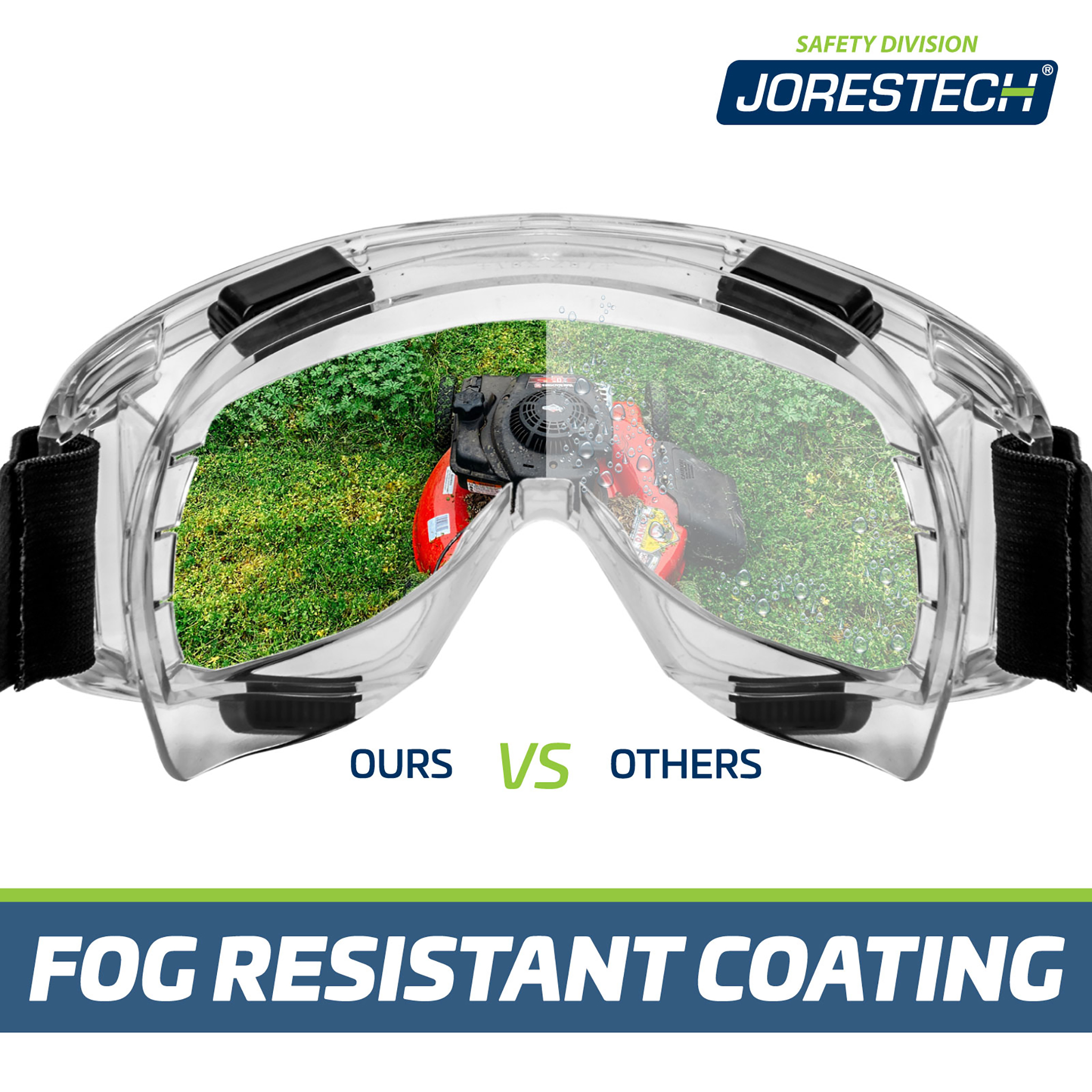Anti-Fog Ventilated Safety Goggles
