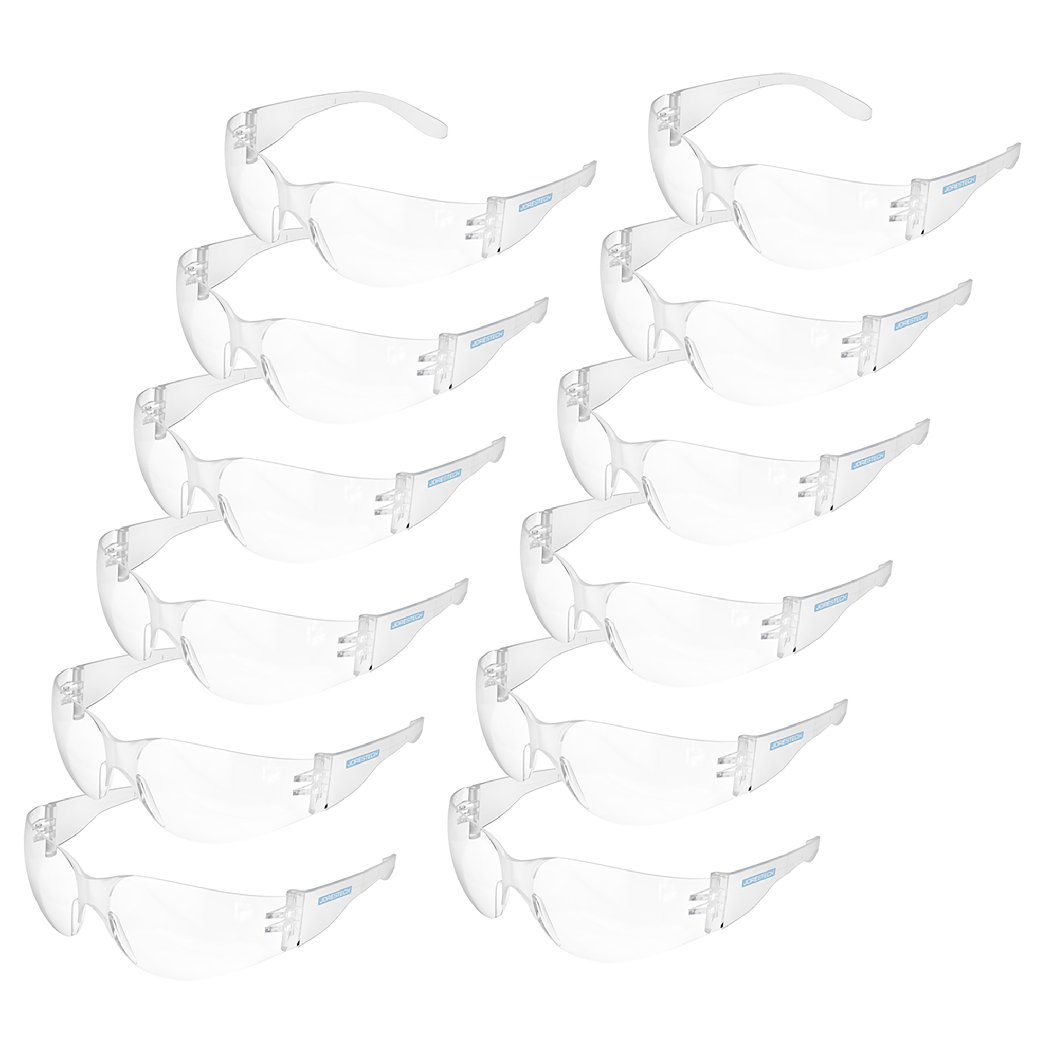 Anti-Fog Clear Safety Glasses for High Impact Protection