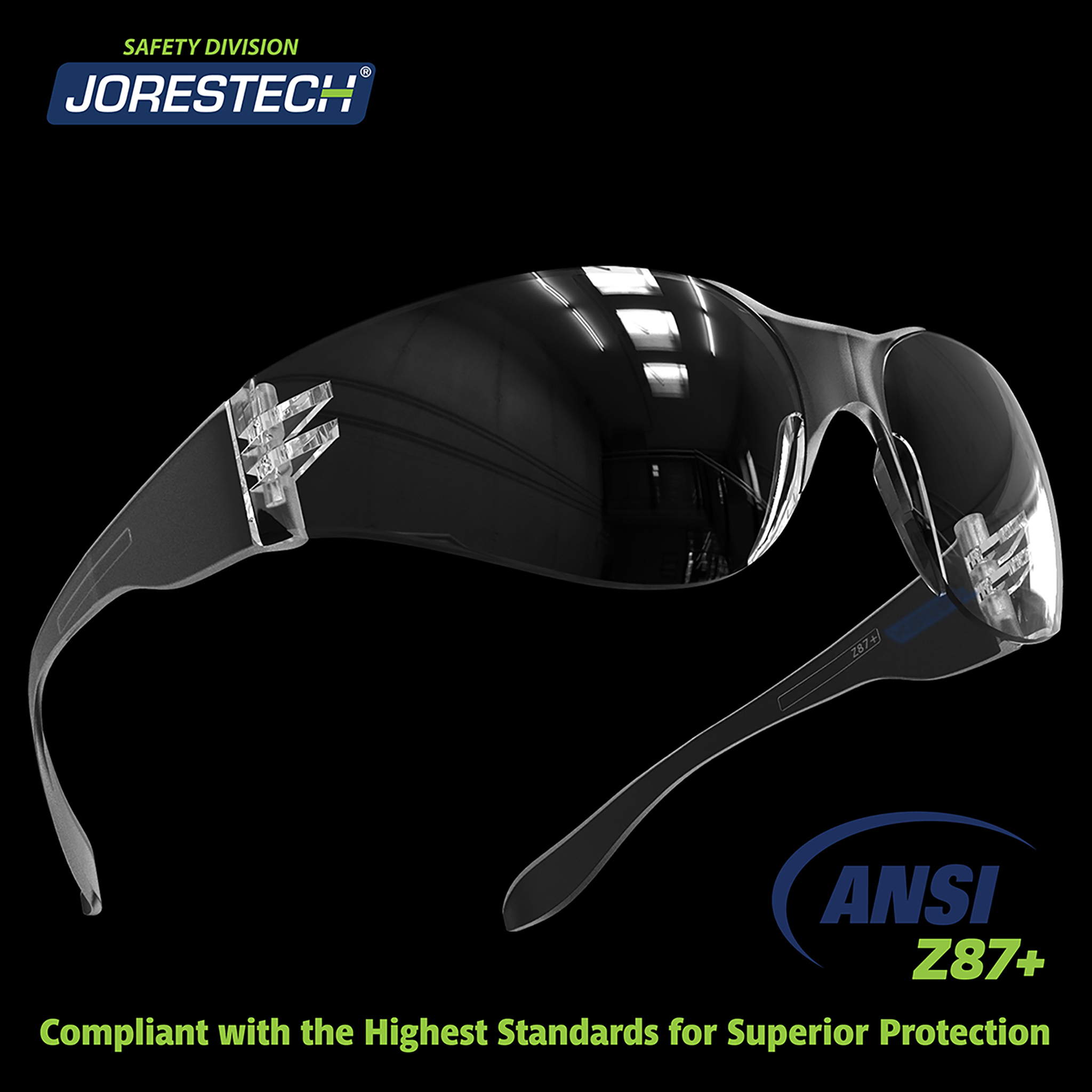 Anti-Fog Clear Safety Glasses for High Impact Protection