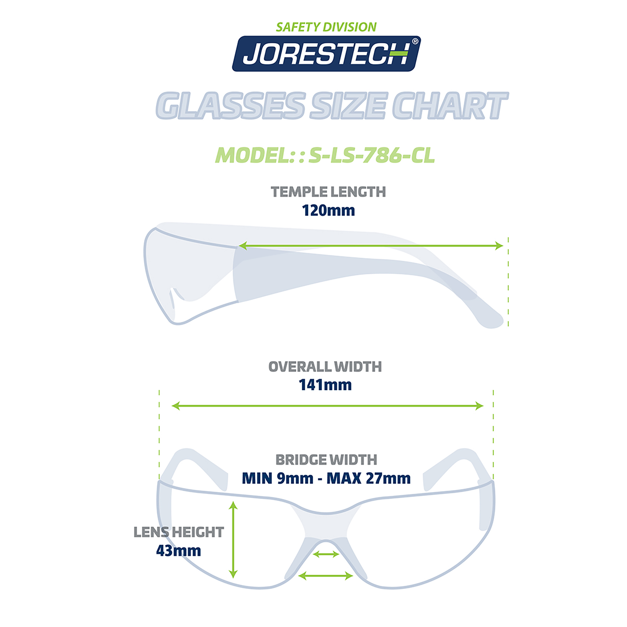 Anti-Fog Clear Safety Glasses for High Impact Protection