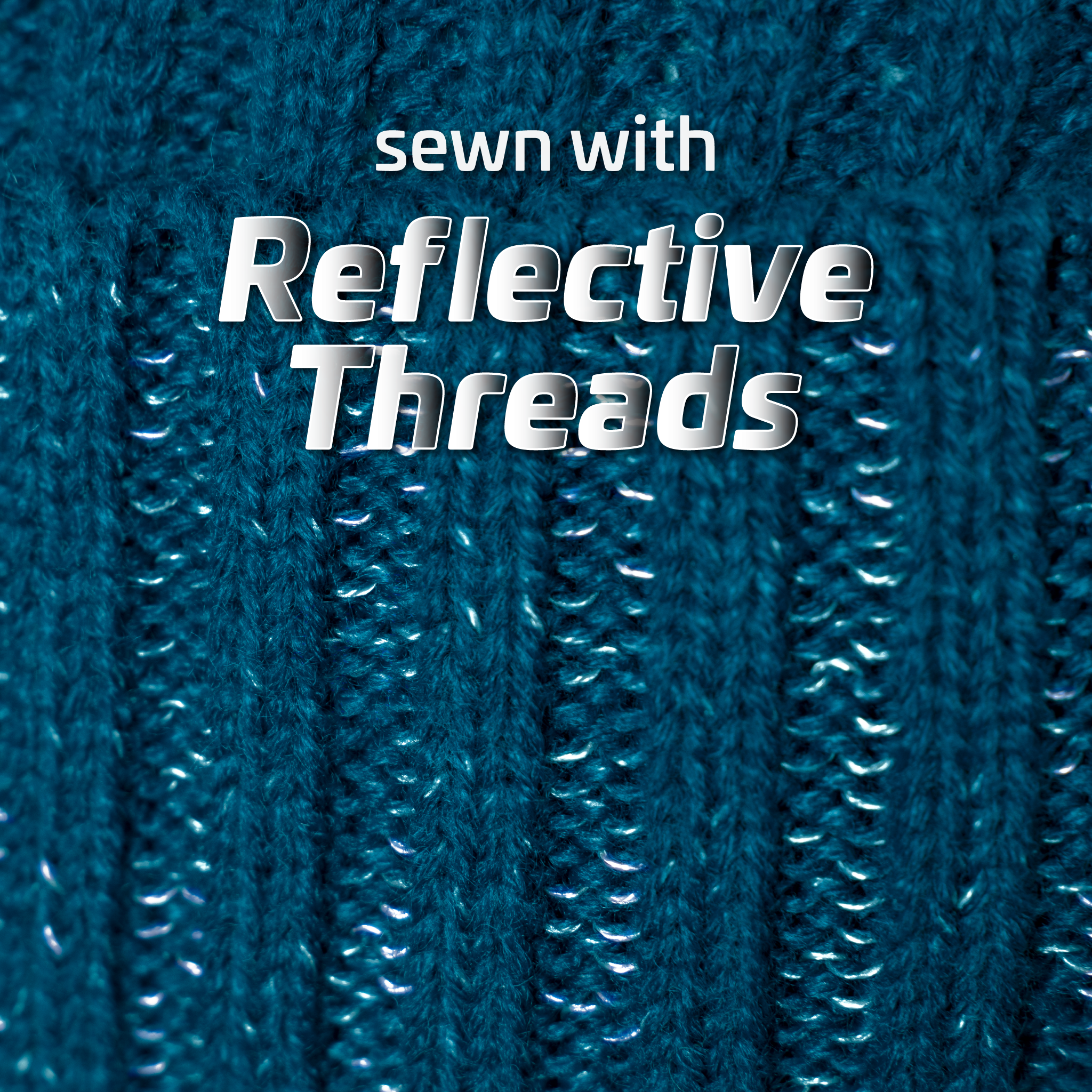 Safety Beanie with Reflective Stitching