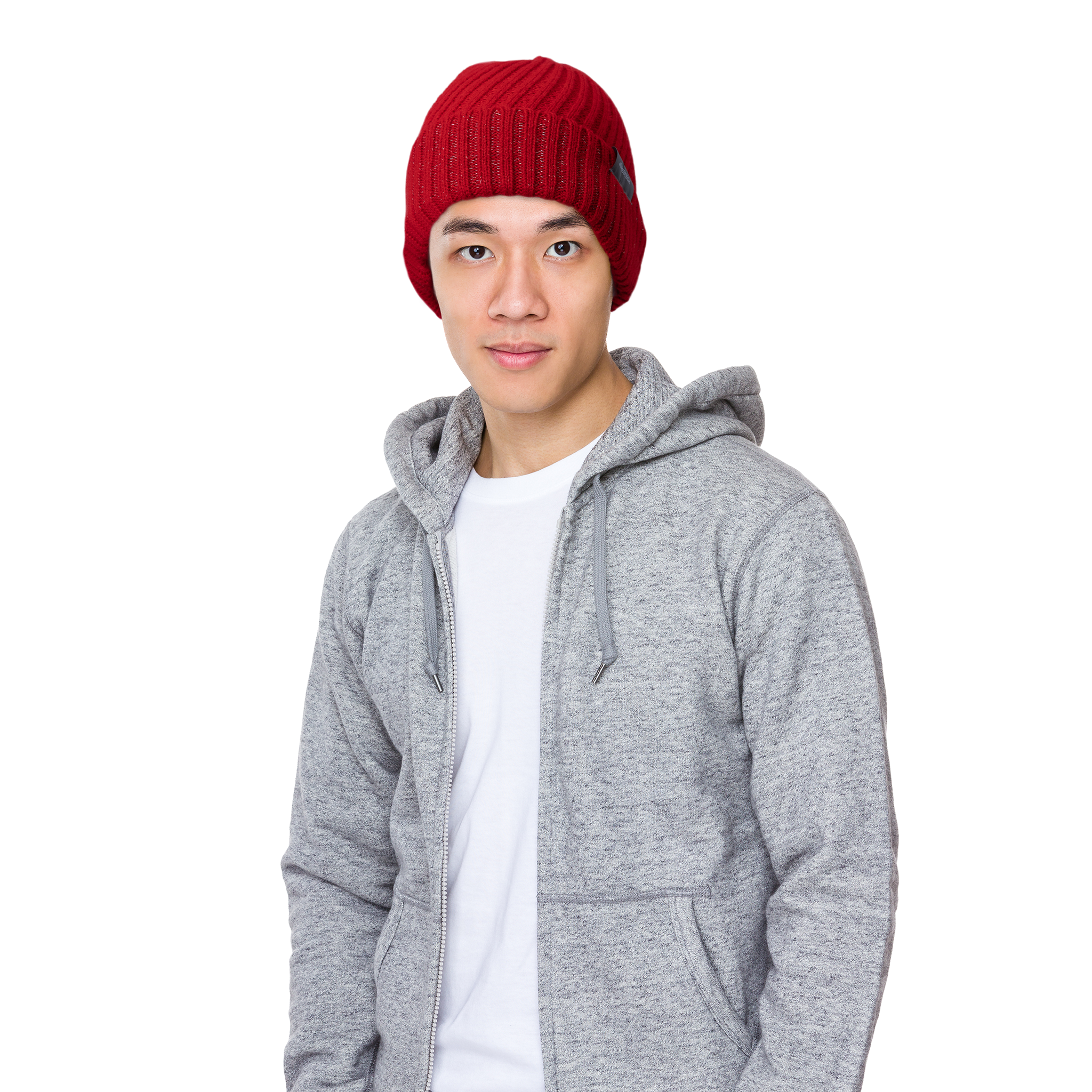 Safety Beanie with Reflective Stitching