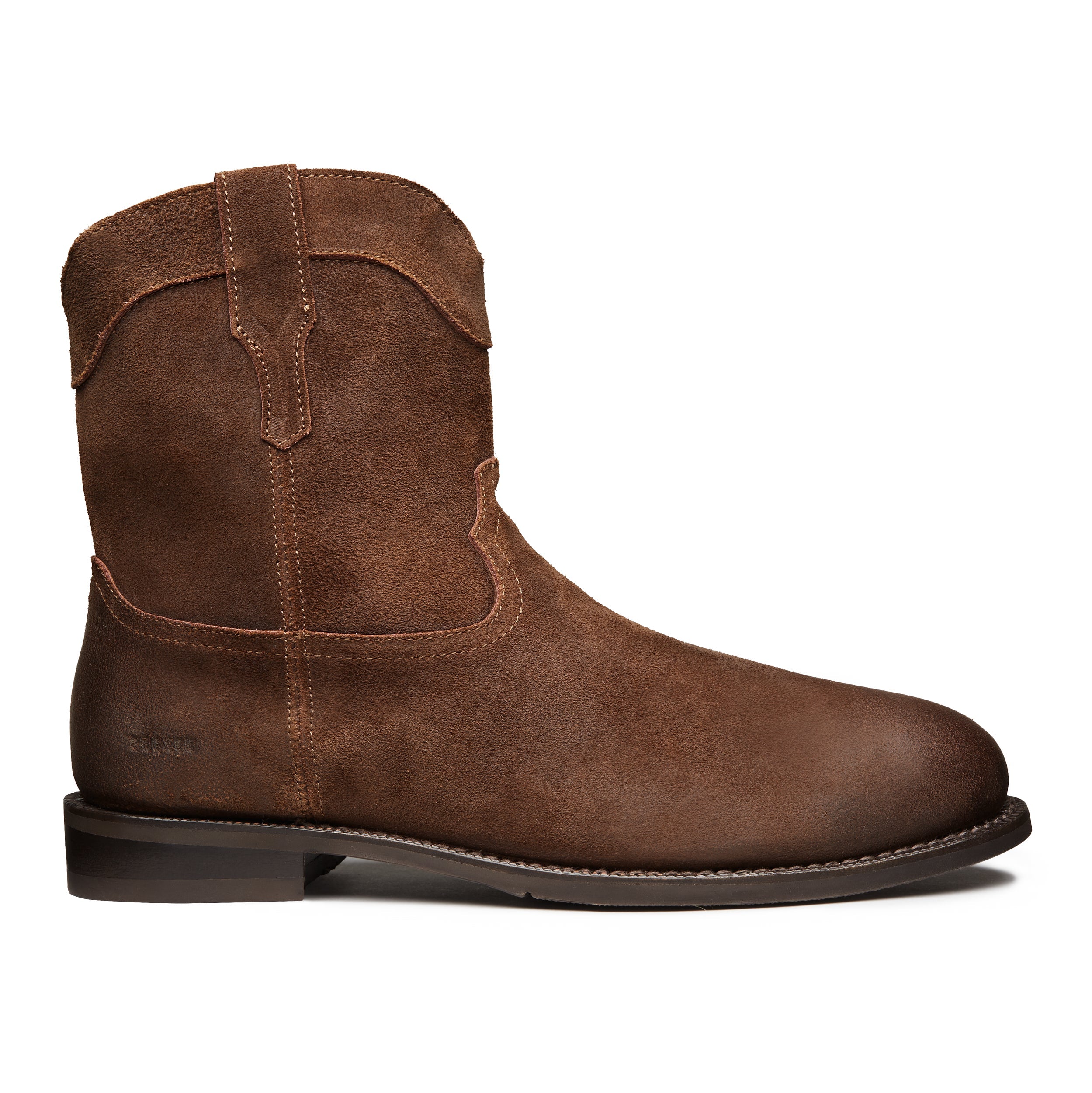 STEEL TOE WESTERN BOOT FULTON MOKA