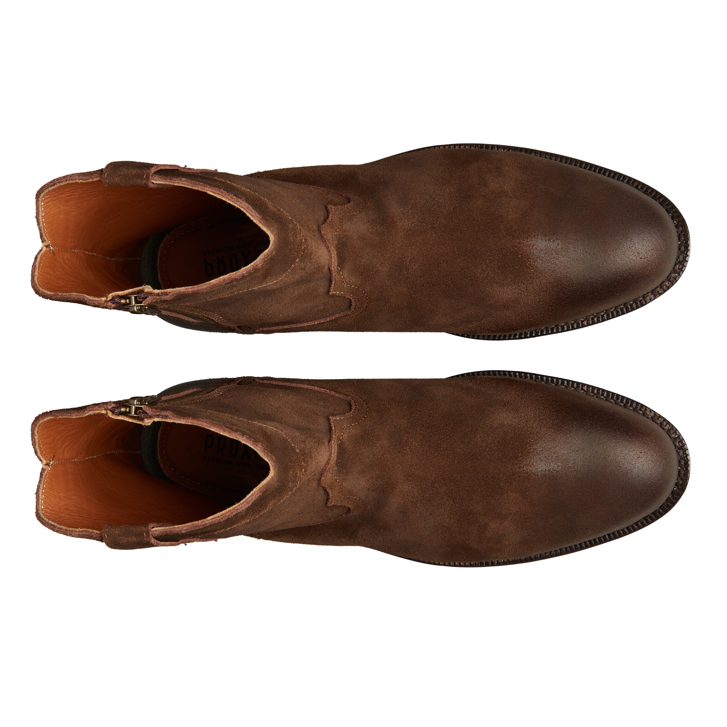 STEEL TOE WESTERN BOOT FULTON MOKA