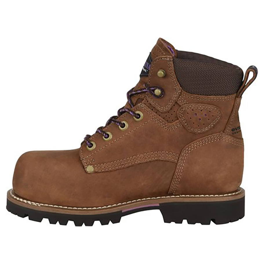 Women's Composite Toe Boots - Waterproof Work Boots for Women | Oil Slip Resistant 6 Inch