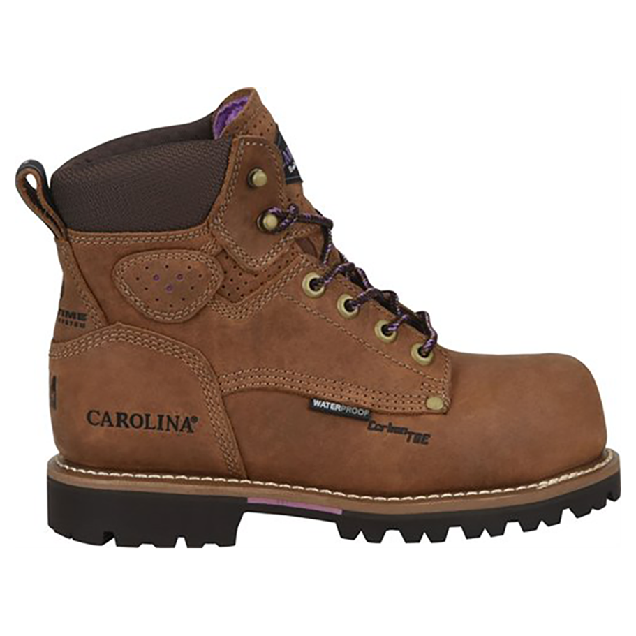 Women's Composite Toe Boots - Waterproof Work Boots for Women | Oil Slip Resistant 6 Inch