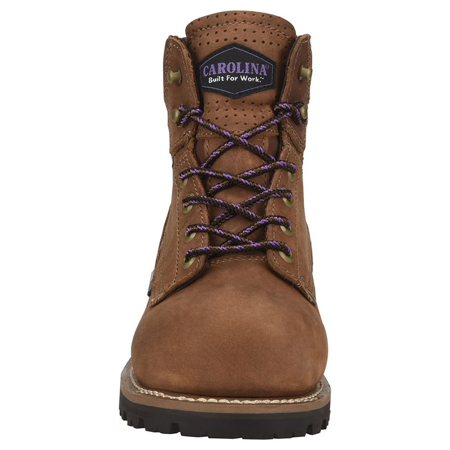 Women's Composite Toe Boots - Waterproof Work Boots for Women | Oil Slip Resistant 6 Inch