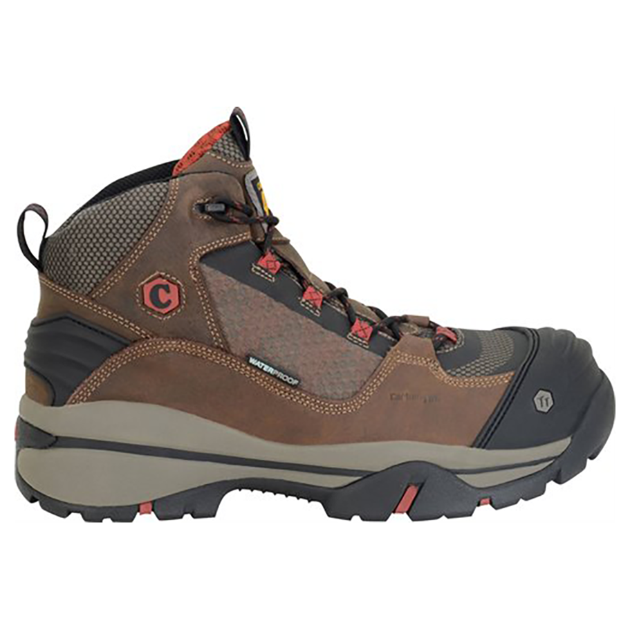 Composite Toe Hikers - Waterproof Work Boots With Slip Resistant Outsole & 4x4 TigerTip Toe