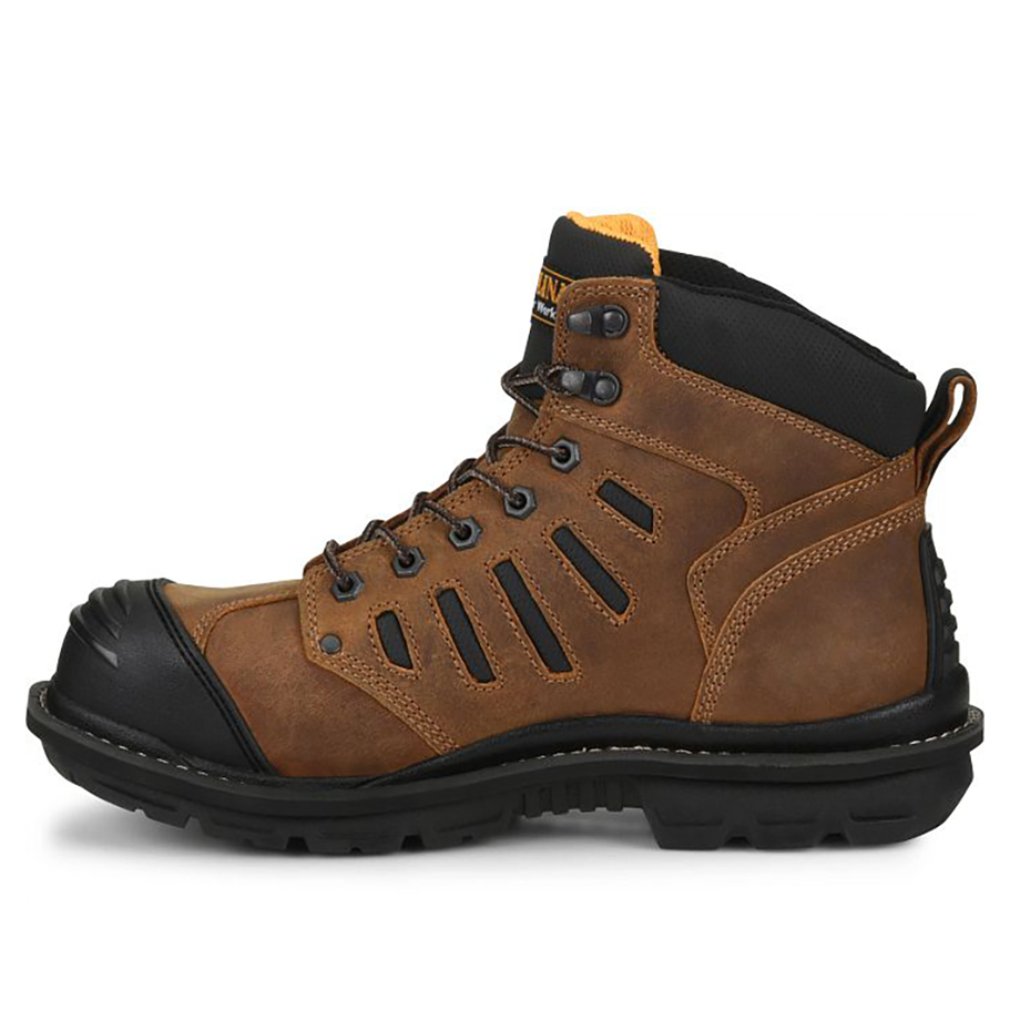 Composite Toe Work Boot - Waterproof Work Boots | Slip Resistant Shoes With PU Midsole Comfort