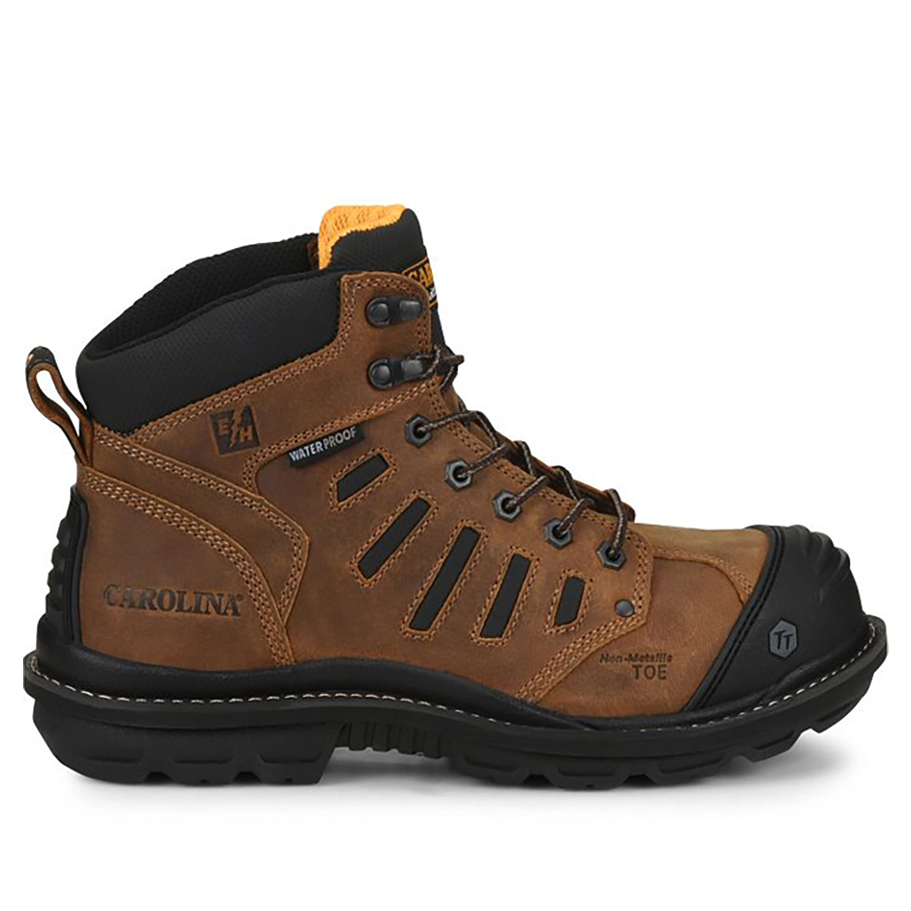 Composite Toe Work Boot - Waterproof Work Boots | Slip Resistant Shoes With PU Midsole Comfort