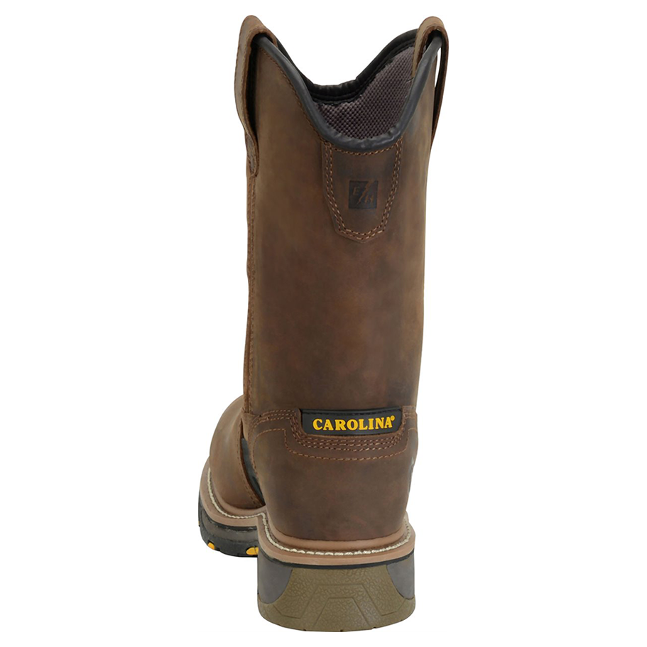 Composite Toe Work Boots 10" Wellington Pull-On Waterproof Ranch Style