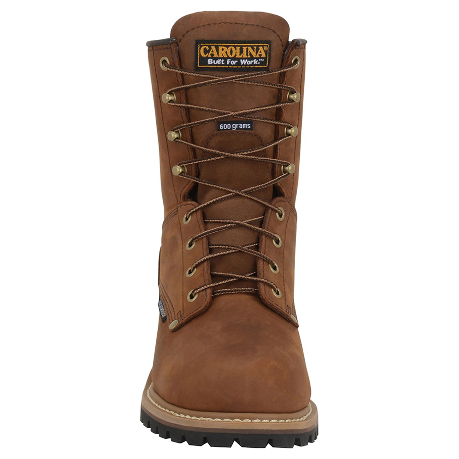 Steel Toe Insulated Loggers - Men's Waterproof Work Boots With 600g Thinsulate