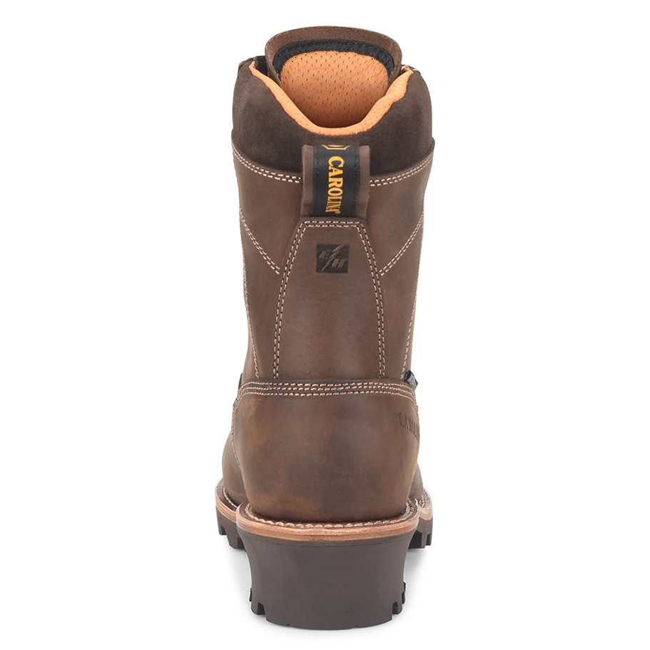 Composite Toe Logger Boots – Waterproof Work Boots with Vibram Outsole & Lace-To-Toe Lacing