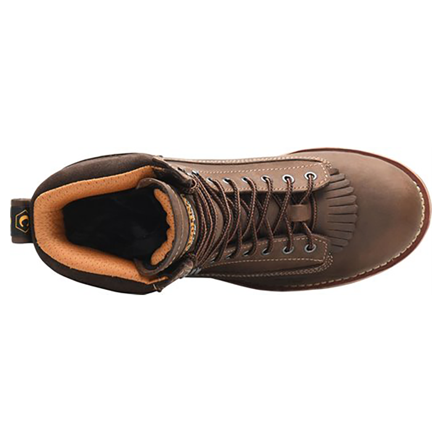 Composite Toe Logger Boots – Waterproof Work Boots with Vibram Outsole & Lace-To-Toe Lacing