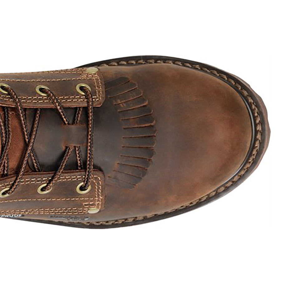 Composite Toe Boots – 8 Inch Waterproof Work Boots With Steel Shank & Kiltie